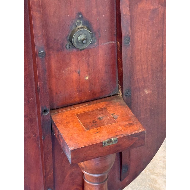 19th Century Oval Tilt-Top Pedestal Table For Sale - Image 9 of 12