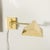 Pair of Mid-Century Modernist Swing Arm Articulating Sconces in Polished Brass For Sale - Image 9 of 13