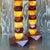 Vintage Boho Stacked Faceted Wood Block Lamps - a Pair For Sale - Image 9 of 13