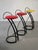 Post-Modern Bar Stools, France, 1980s, Set of 3 For Sale - Image 4 of 13