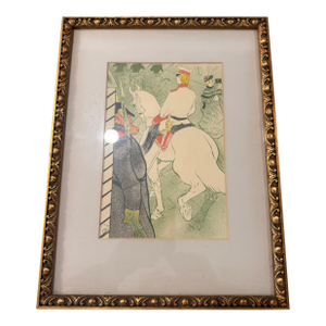 Late 19th Century Toulouse Lautrec Signed Lithograph