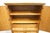 Late 20th Century Thomasville Furniture Homecoming Collection Solid Oak Rustic Country Style 42" Door Chest 43811-340 For Sale - Image 5 of 14