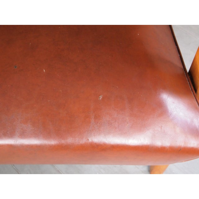 Mid 20th Century Lounge Armchair Attributed to Russel Wright for Thonet For Sale - Image 9 of 13