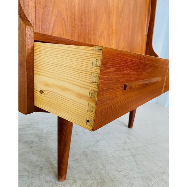 Mid-Century Danish Teak Bar Cabinet, 1960 For Sale - Image 17 of 18