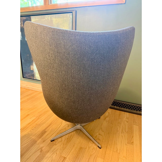 Arne Jacobsen Fritz Hansen Egg Chair For Sale - Image 4 of 6