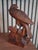 Brienz Swiss Woodcarvers, Eagle Sculpture, 1920s, Glass and Wood For Sale - Image 17 of 18