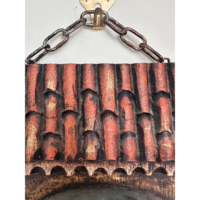 1979 Brazilian Carved Wood Door Wall Sculpture by Tarcisio, Rio De Janeiro For Sale - Image 9 of 9