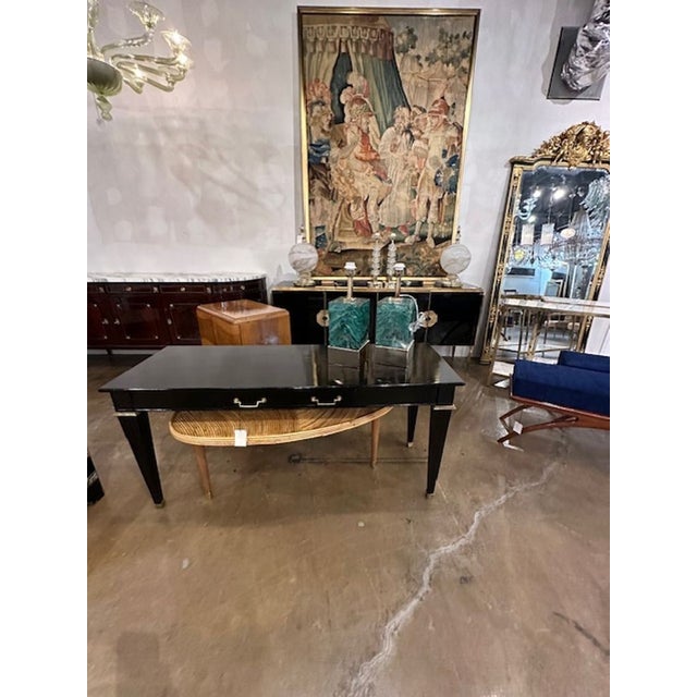 Metal Murano Glass Block Lamps For Sale - Image 7 of 7