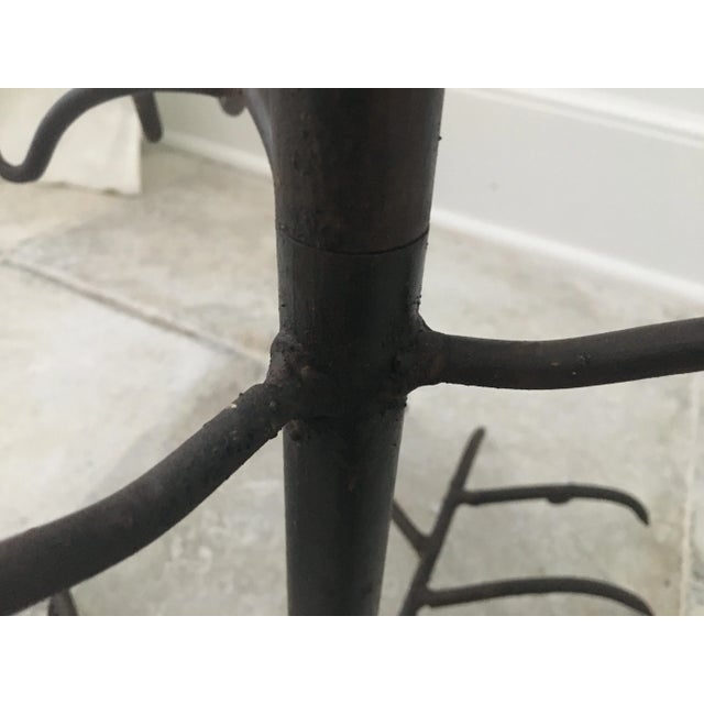 Antique Four Tier Handwrought Iron Game Rack For Sale In Columbia, SC - Image 6 of 13