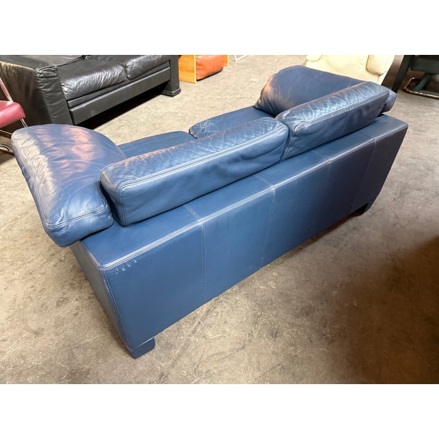 Blue DS71 Sofa from de Sede, 1980s For Sale - Image 4 of 7