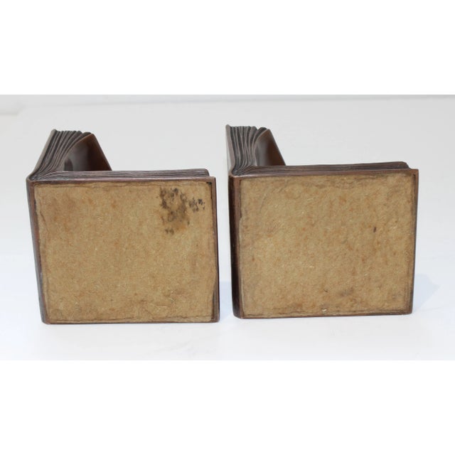 Monkey Bookends 1920s Rare Evolution Controversy Jennings Brothers- A Pair For Sale - Image 9 of 13