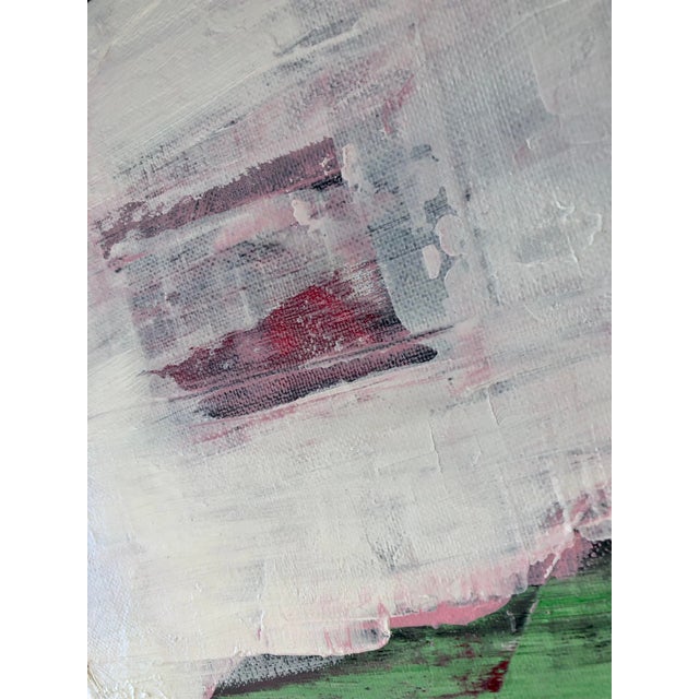 White Contemporary Original Abstract Painting by CL Auker “Aetheric” For Sale - Image 8 of 11