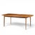 Mid-Century Modern Broyhill Brasilia Mid Century Walnut Expanding Dining Table With 1 Leaf For Sale - Image 3 of 10