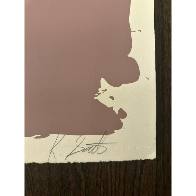 Original silkscreen print signed by artist and labeled "AP" (artist proof) in pencil Artist: Kikuo Saito (Japanese...