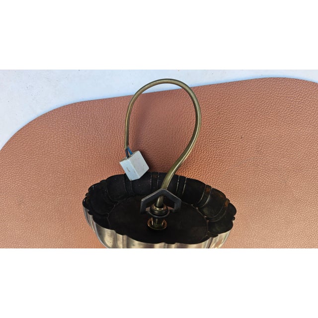 Vintage Brass Plafond Celling Lamp, 1920s For Sale - Image 6 of 7