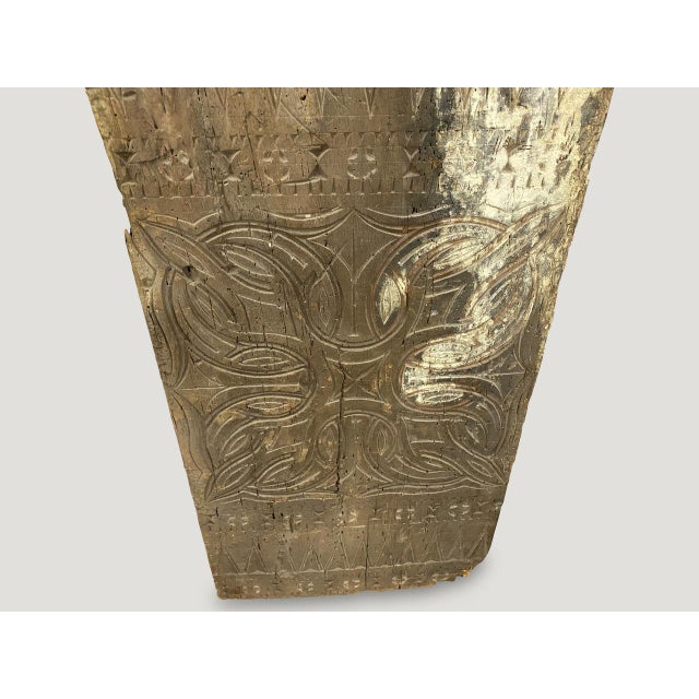 Late 19th Century Antique Hand Carved Wooden Panel For Sale - Image 5 of 5