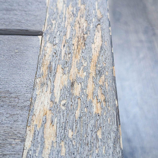 Gray Restoration Hardware Aegean Teak Rectangular Coffee Table For Sale - Image 8 of 8