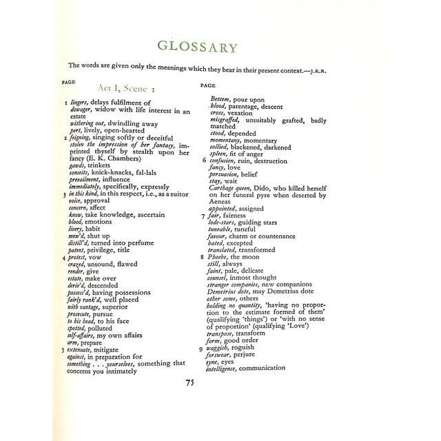 "A Midsummer Night's Dream" 1961 Shakespeare, William For Sale - Image 9 of 11
