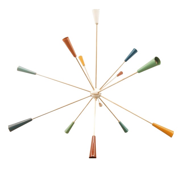 Sputnik Hanging Lamp with 12 Lights from Stilnovo For Sale