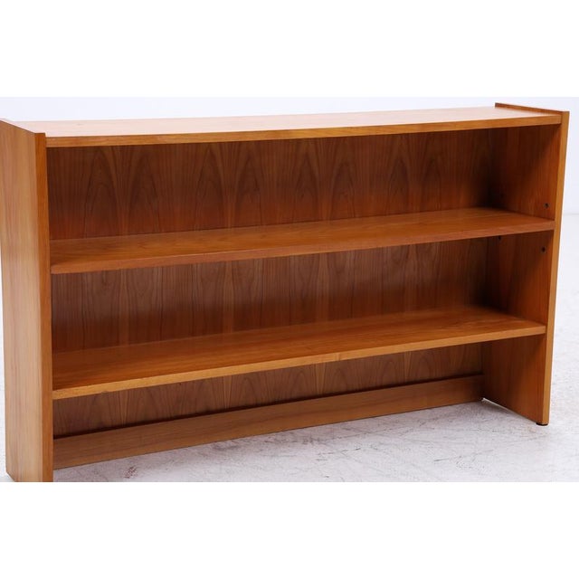 Wood Small Vintage Birch Bookcase, 1960s For Sale - Image 7 of 10