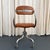 1940s Industrial Steel Leather Adjustable Swivel Task Chair by Domore Chair Company For Sale - Image 10 of 10