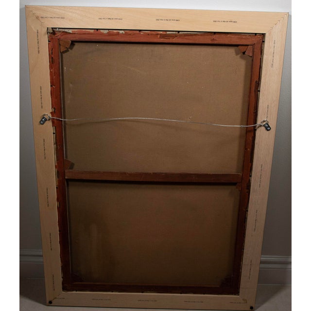 Textile Late 20th Century Jose Maria Mijares (1921 - 2004) - Oil on Canvas With Coa For Sale - Image 7 of 7