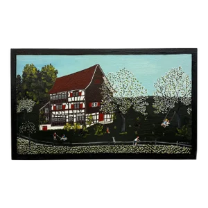 Maria Palatini Folk Art Painting 1977