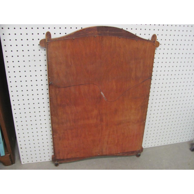 Cushman of Vermont Maple Wall Mirror Attributed to Cushman of Vermont 1920s - 1940s For Sale - Image 4 of 7