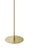 Kushi Xl' Opaline Glass and Brass Floor Lamp for Kdln For Sale - Image 4 of 10