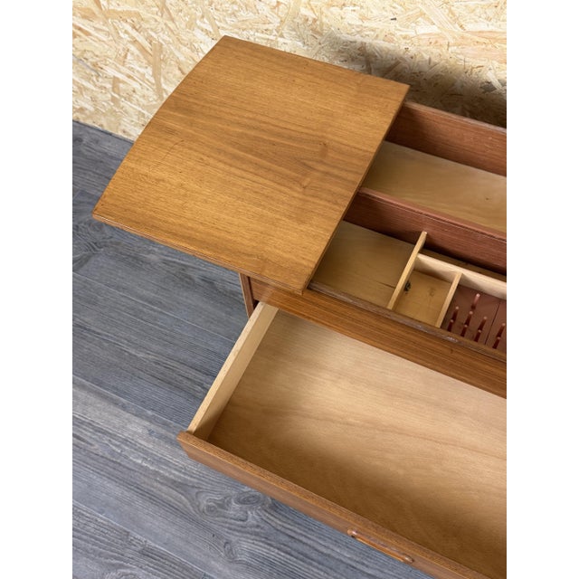 Danish Teak Sewing Table, 1970s For Sale - Image 8 of 18