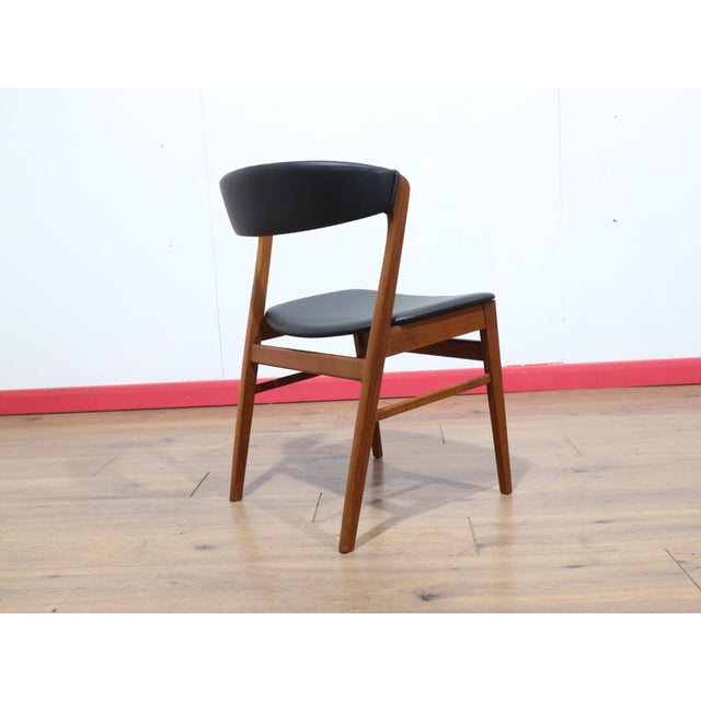 Mid Century Modern Vintage Teak Danish Dining Chairs X 6 For Sale - Image 14 of 15