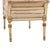 French Directoire Style Painted & Gilt Wood Diminutive Chaise Lounge, C. 1920 For Sale In Philadelphia - Image 6 of 7