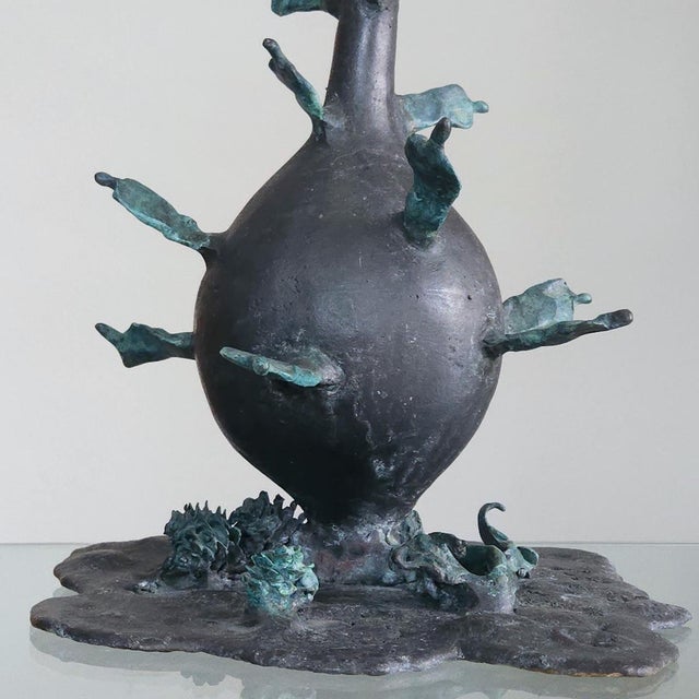 Gunter Damisch, Pumpkin Nose, 2010, Bronze For Sale - Image 3 of 7