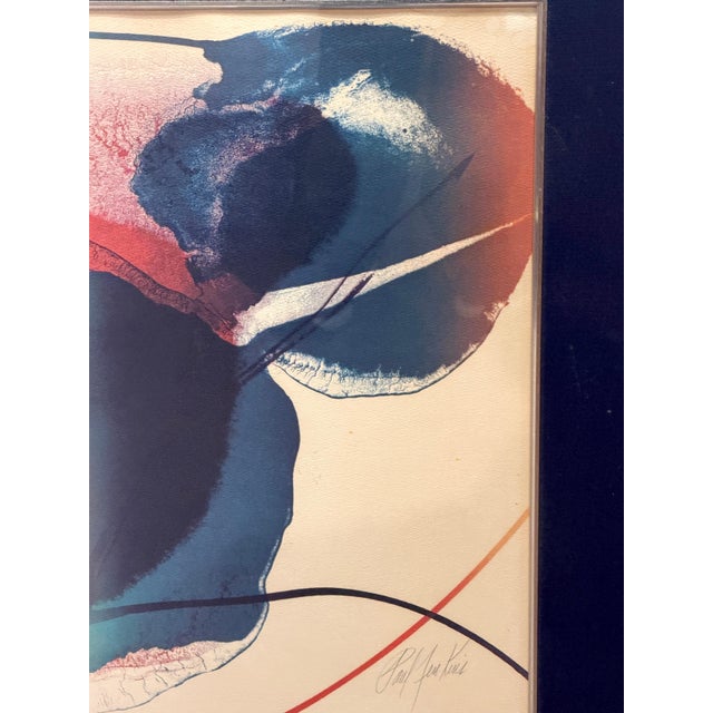Signed Paul Jenkins “Phenomena Open Light” Abstract Expressionist Lithograph For Sale - Image 11 of 11