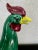 1920’s Green Japanese Porcelain Parrot For Sale - Image 10 of 12