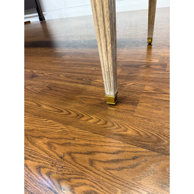 Wood Oak Writing Desk by Highland House For Sale - Image 7 of 16