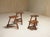 Antique English in Oak, 1800s, Set of 4 For Sale - Image 6 of 9