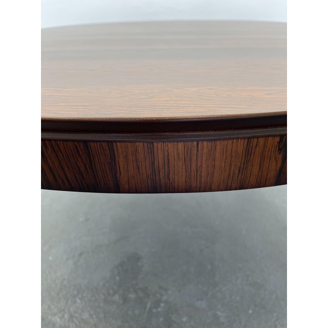 Rossewood Dining Oval Table by Johannes Andersen for CFC Silkeborg, 1960s For Sale - Image 10 of 11