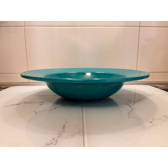 Large melamine serving bowl by a loja do gato preto, 2005 edition. An increasingly hard-to-find early piece from the...