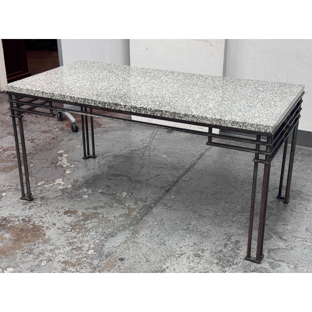 French Circa 1990's Jean Michele Wilmotte Attila Desk For Sale - Image 3 of 12