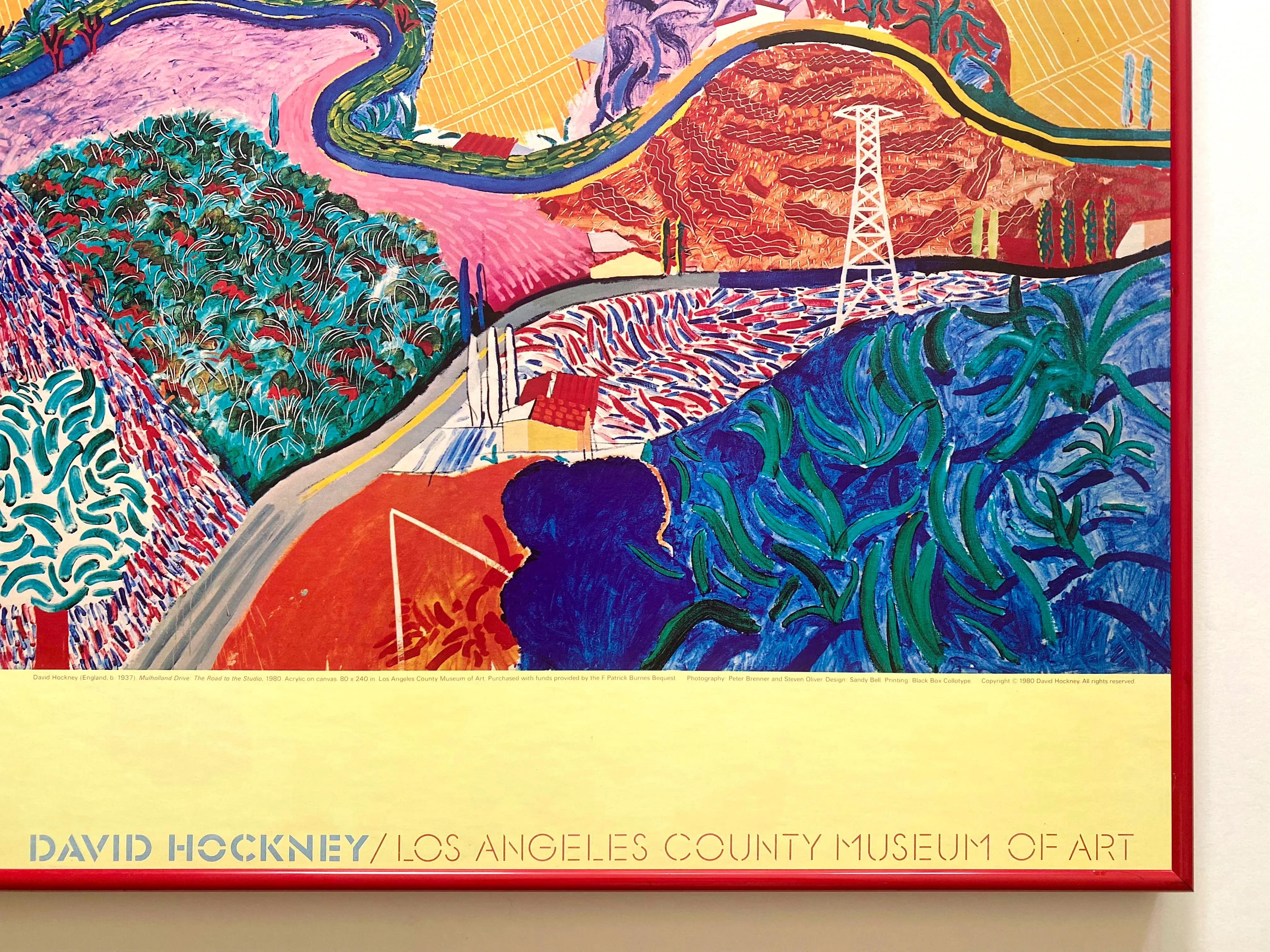 David Hockney Vintage 1980 