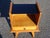 Vintage Bedside Table in Light Oak with Splayed Legs and Black Glass Top, 1960s For Sale - Image 6 of 18