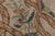 Cream Rug & Kilim’s Tudor Style Rug in Beige-Cream With Geometric and Floral Patterns For Sale - Image 8 of 9