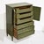Green Mid Century Transitional 9 Drawer Highboy by Henredon in Green - Newly Painted For Sale - Image 8 of 15