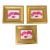 3 Contemporary Original “Flying Red Lips” Abstract Paintings - Set of Three For Sale