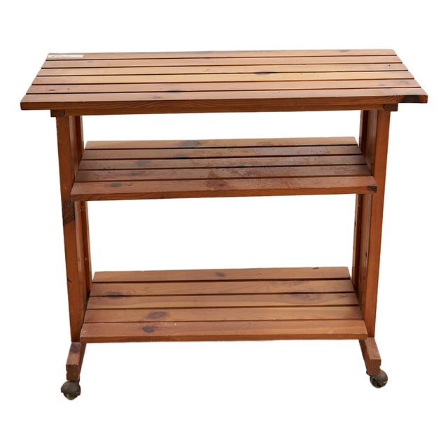 Food Shelf with Wheels For Sale