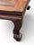 Antique Chinese Rosewood Low Coffee Table With Carved Apron and Cabriole Legs For Sale - Image 4 of 5