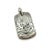 1990s David Yurman Waves Amulet Sterling Silver Estate For Sale - Image 4 of 5