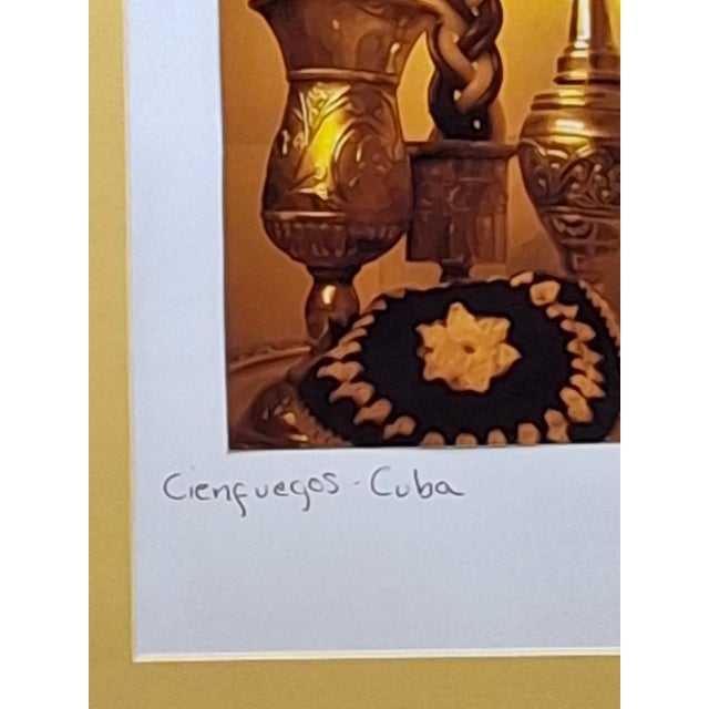 Contemporary Humberto Mayol Signed Diptych Jewish Cuba Cienfuegos Ritual Photography Framed For Sale - Image 3 of 14