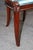 Wood Set of 4 French Empire Carved Mahogany Dining Chairs in the Maison Jansen Style For Sale - Image 7 of 12